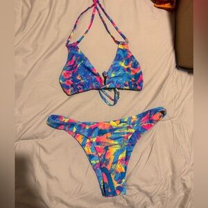 Kulani Kinis Colorful Abstract Bikini